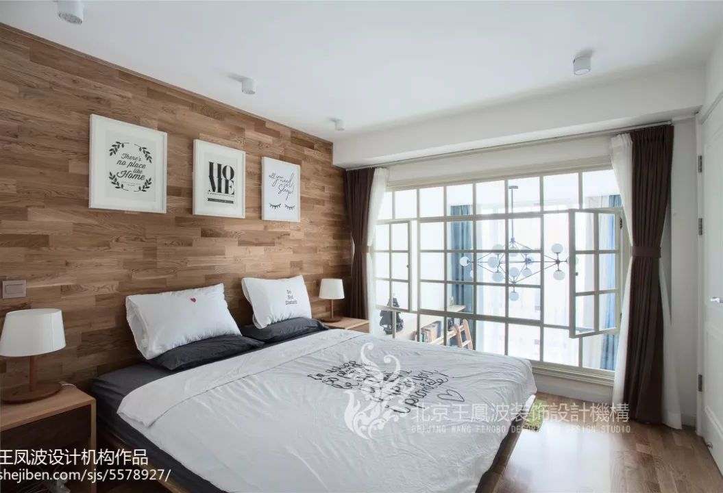 房间墙上装木板效果图,墙上装木板