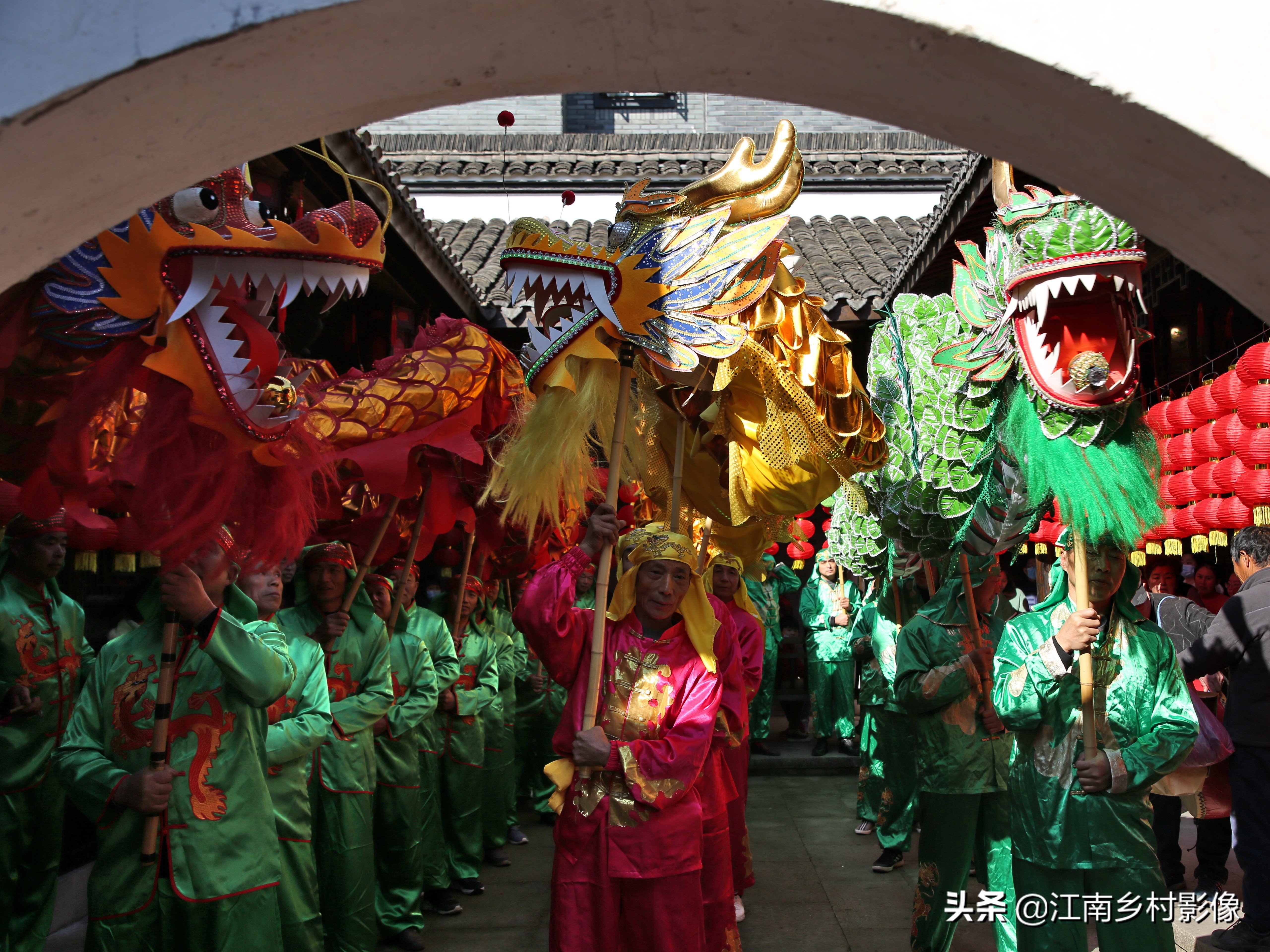 提前的乾元元宵节：灯谜、蚕花、舞龙、越剧、古筝及多彩汤圆