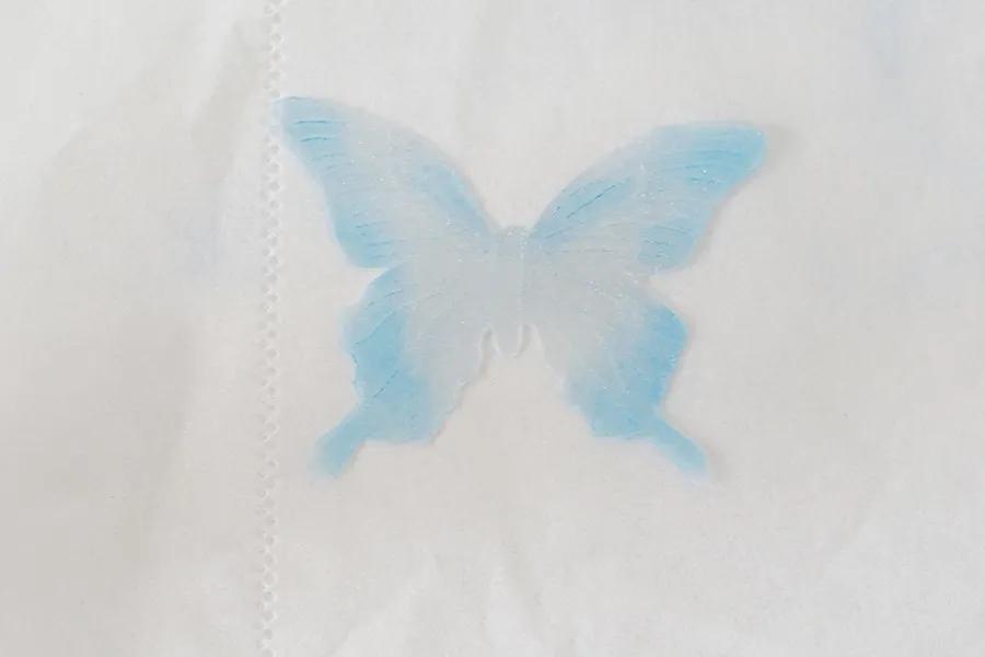 热缩片蝴蝶制作教程,热缩板耳环制作教程