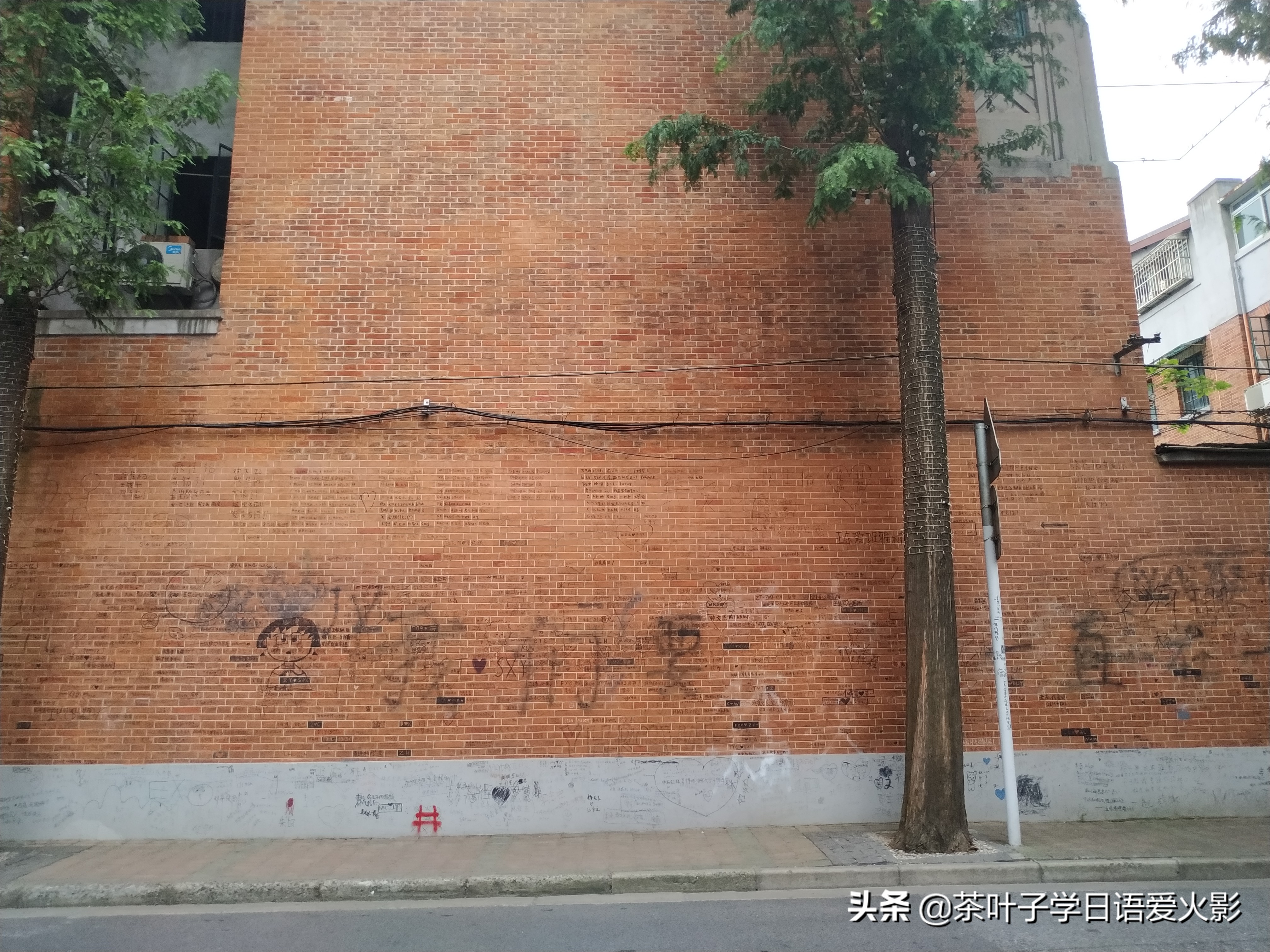 上海甜爱路，打卡不要错过哦，还有鲁迅公园