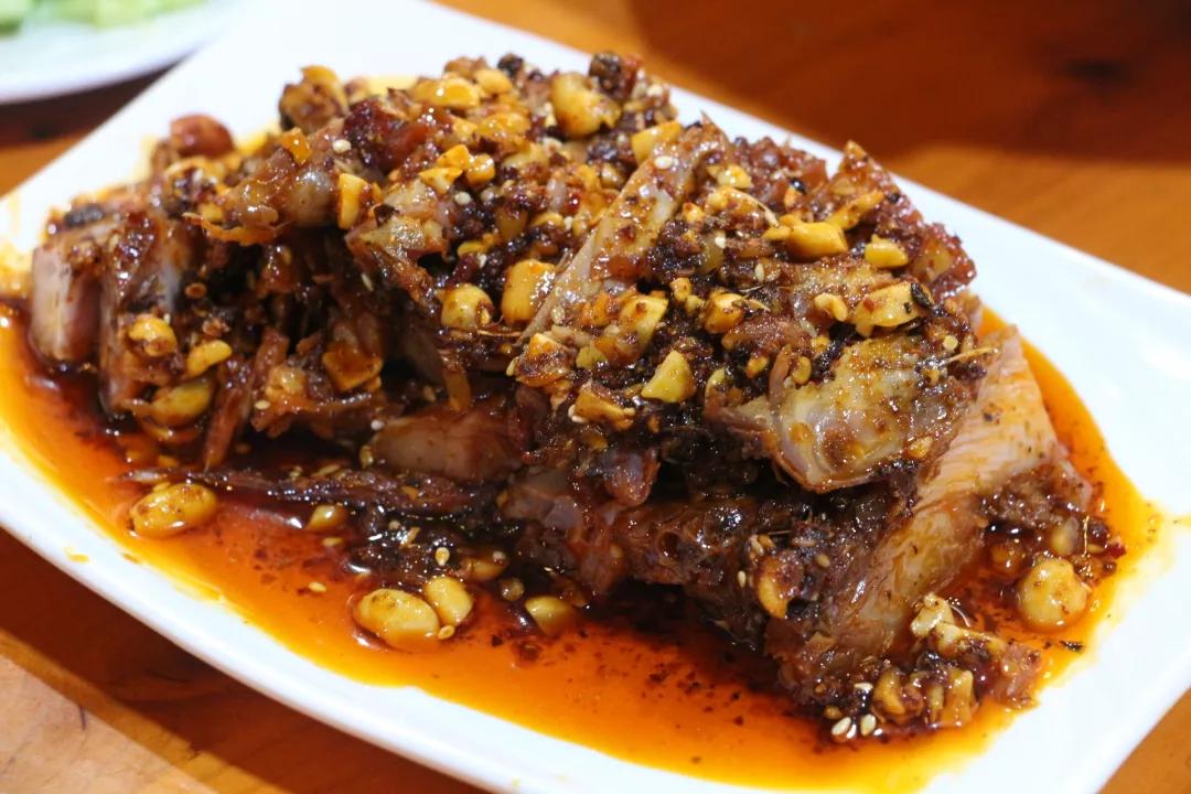 正宗手撕大骨,西安最火牛大骨