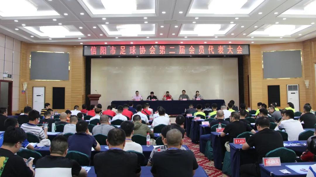 信阳市足球协会,信阳市足球协会成立