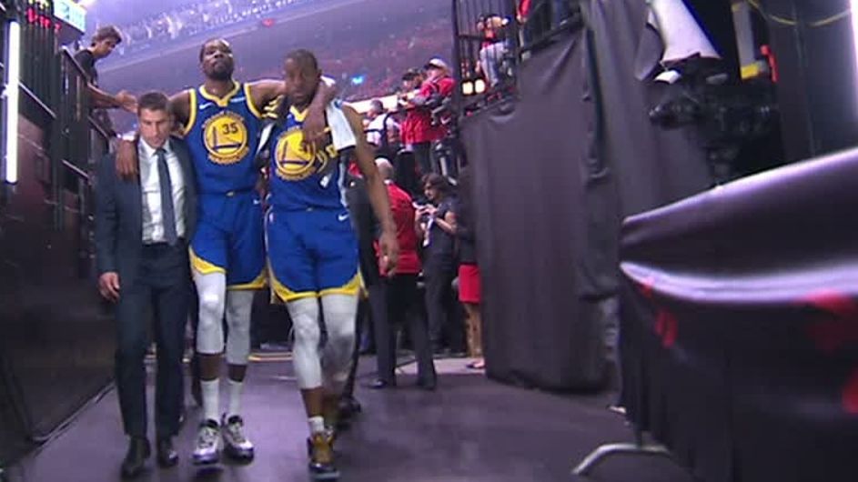 杜兰特因为什么原因受伤,杜兰特受伤到底谁负责任