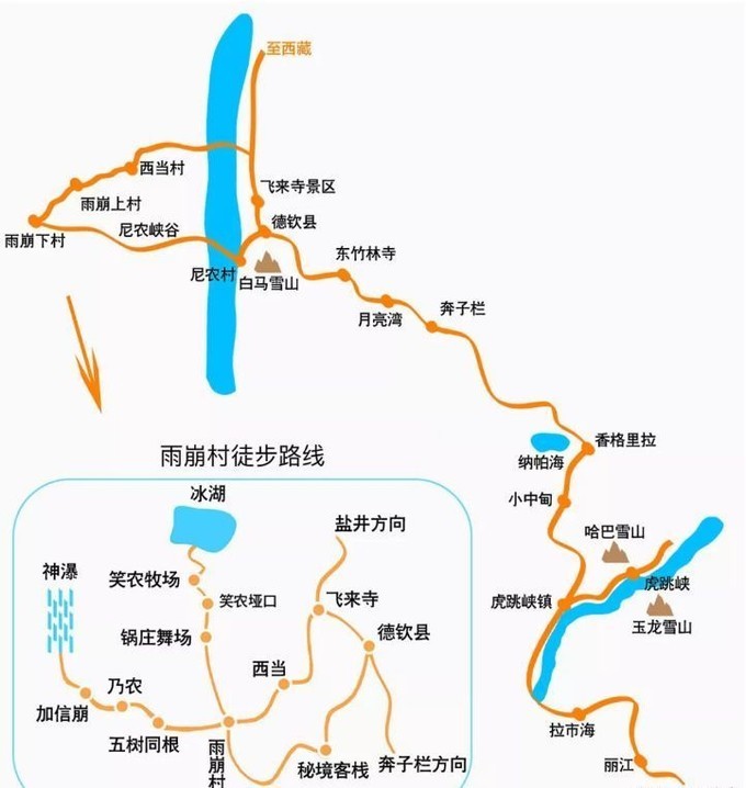 从香格里拉到德钦沿途有什么景点,云南香格里拉旅游攻略必去景点