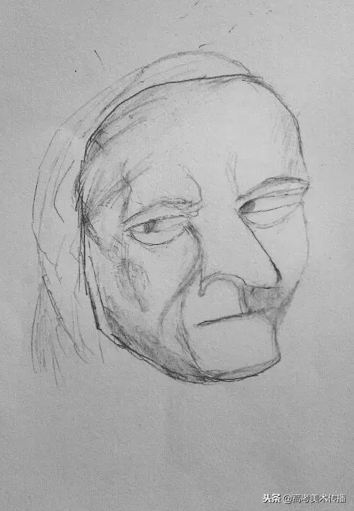 画素描石膏像的少年天才,素描真的可以把人画得活灵活现