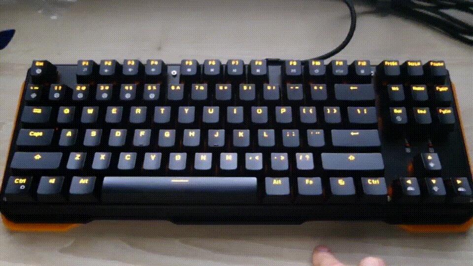 贱驴619s键盘测评,贱驴619s机械键盘红轴