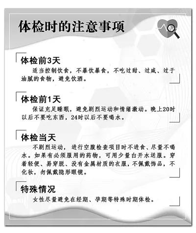 体检前需要注意什么医问医答,体检前应注意哪些