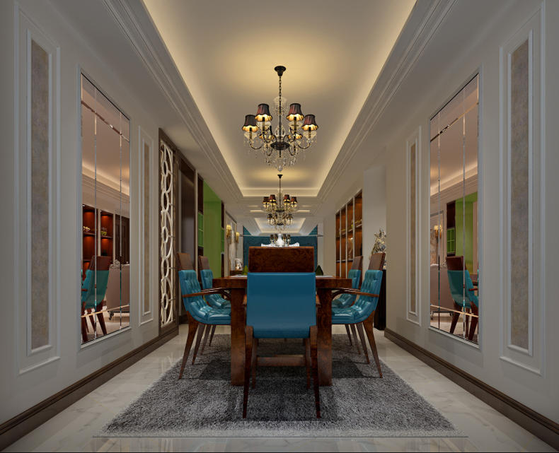 美式餐桌用圆桌还是方桌,圆桌与方桌哪个更上档次