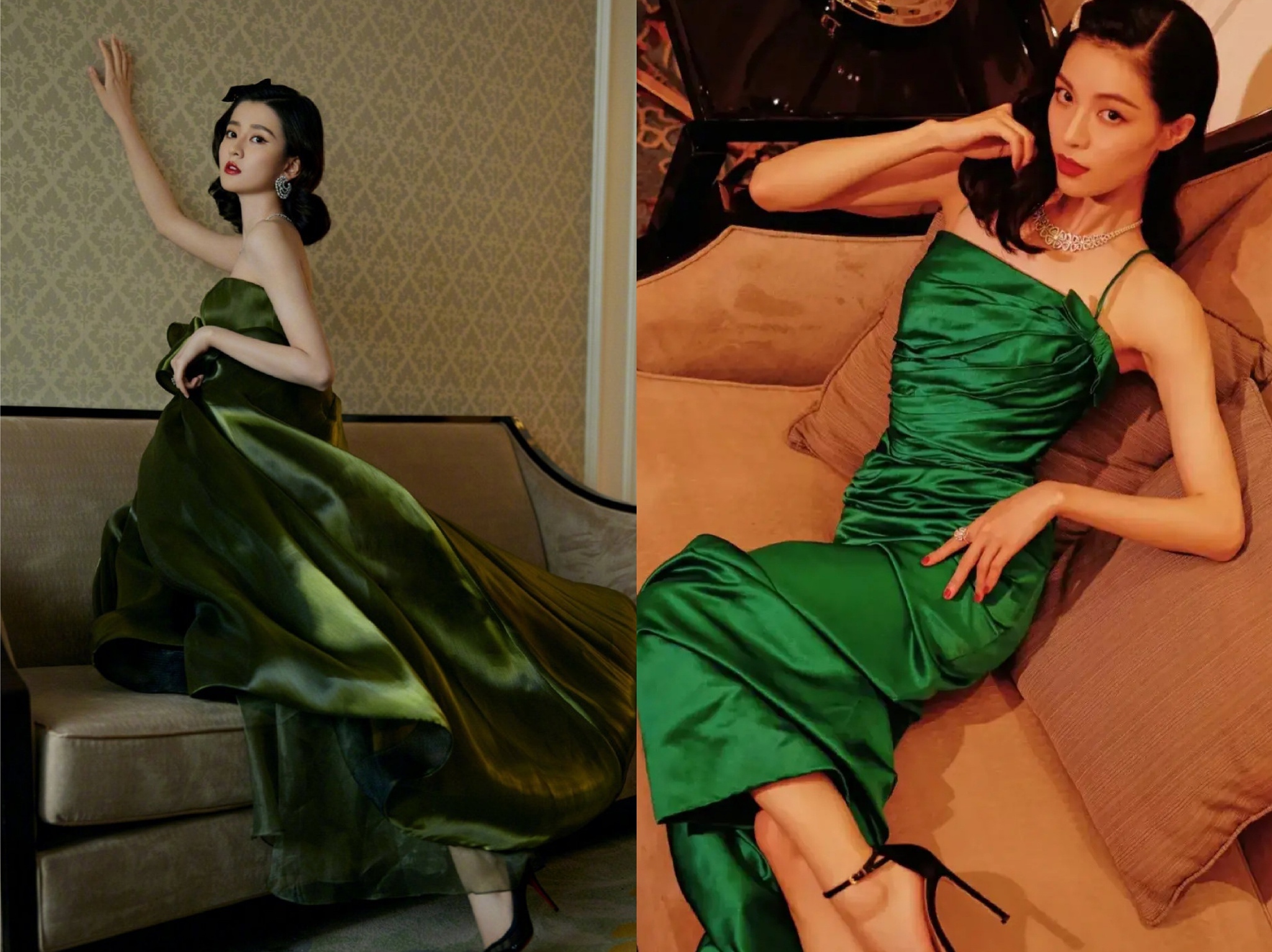 林青霞蝴蝶结丸子头,林青霞蝴蝶结造型