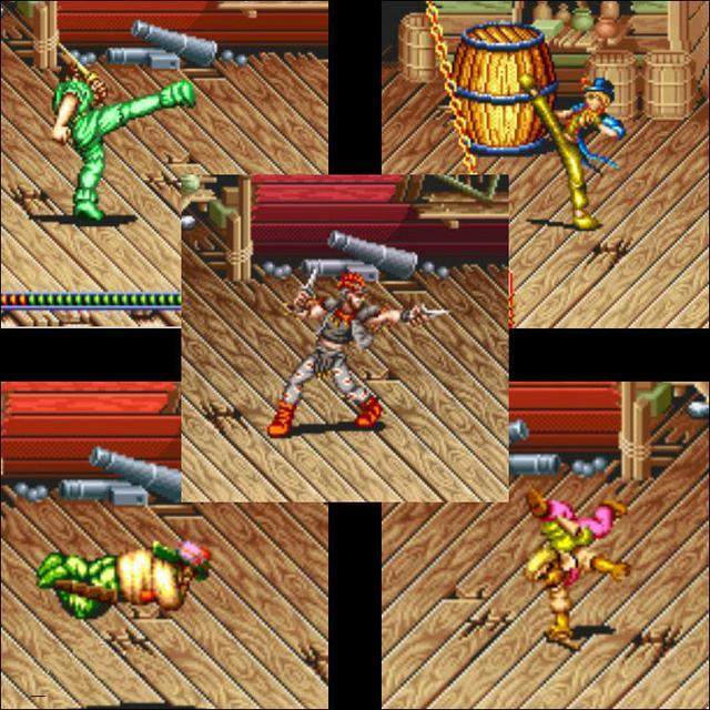 街机铁钩船长最后boss怎样打,铁钩船长街机演示