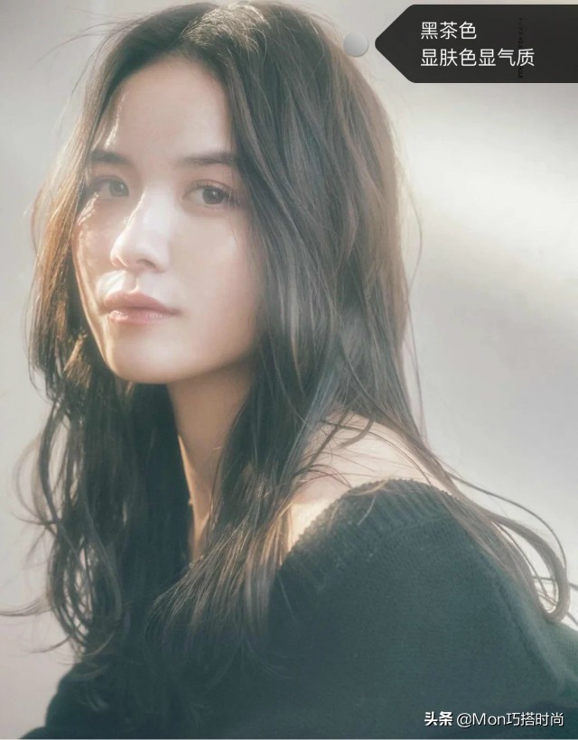 夏天染发颜色推荐女生显白有质感,黄皮肤染发颜色推荐显白灰色系