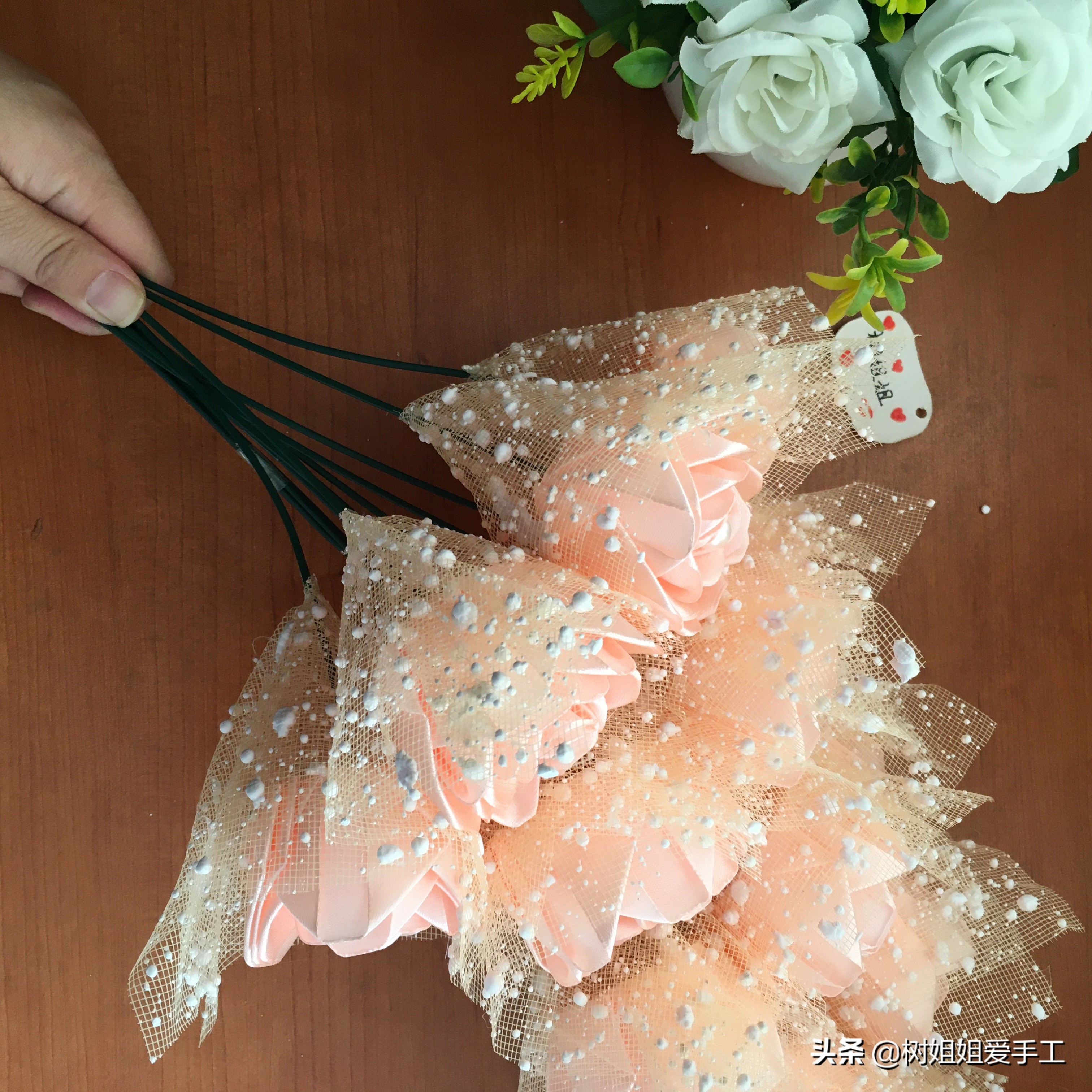 玫瑰花花束包装方法,花束包装玫瑰花