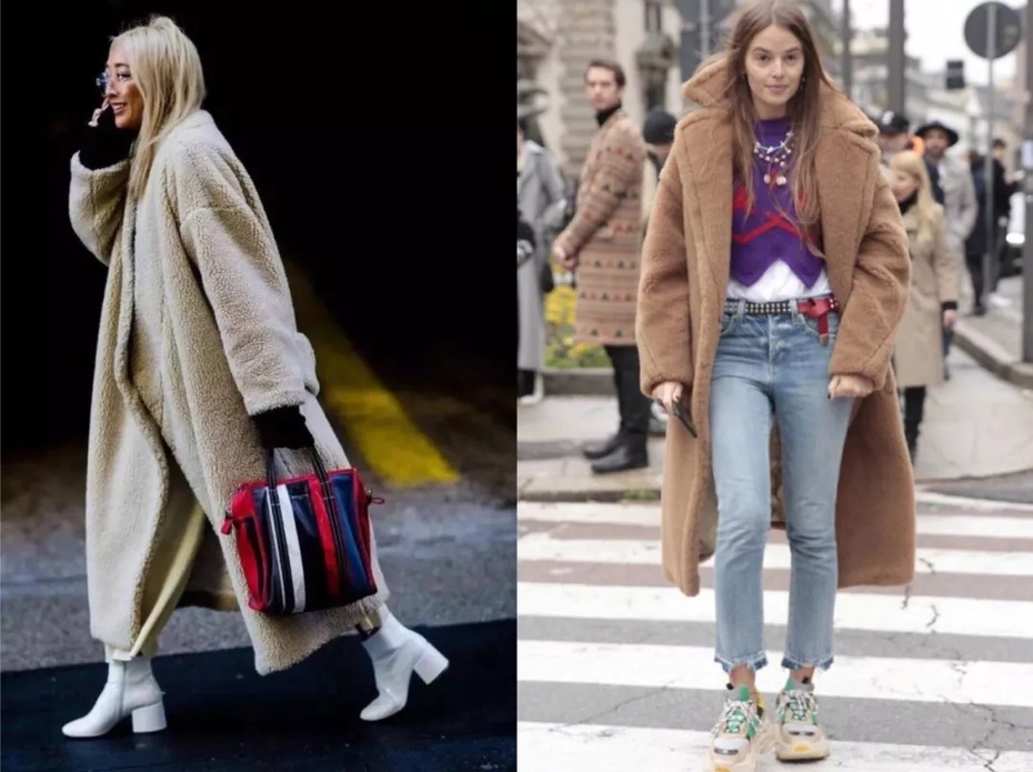 冬天女明星穿羽绒服的搭配,穿搭奇怪的明星