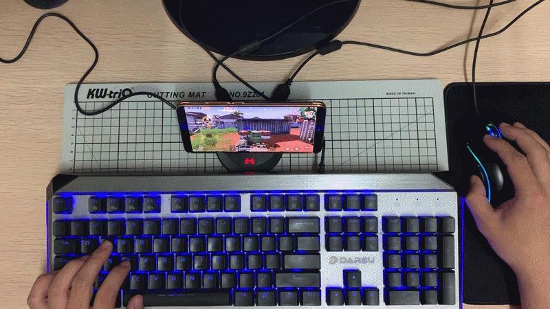 黑匣子助你在和平精英吃鸡如虎添翼,北通E1手游键鼠转换器