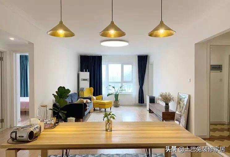 120平装修5万简约风,8万硬装现代简约风简单实用