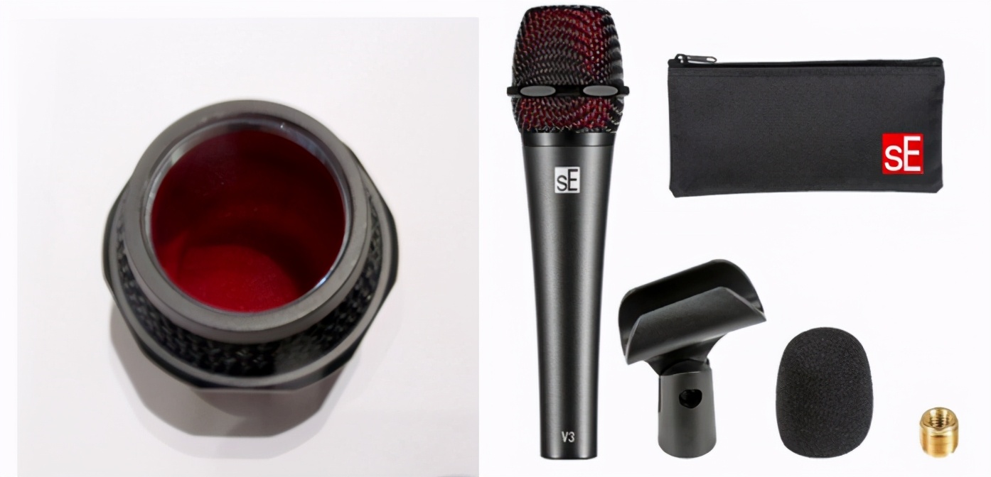 纯美Up主分享她的sEElectronicsV3动圈麦克风全方位评测