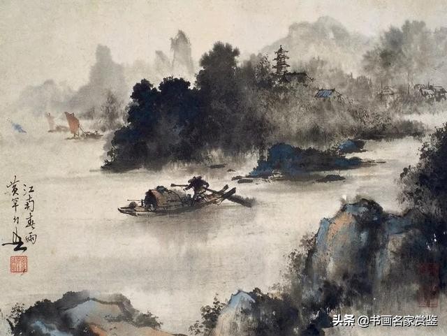 黄幻吾水墨花鸟作品欣赏,黄幻吾国画写意花鸟作品欣赏