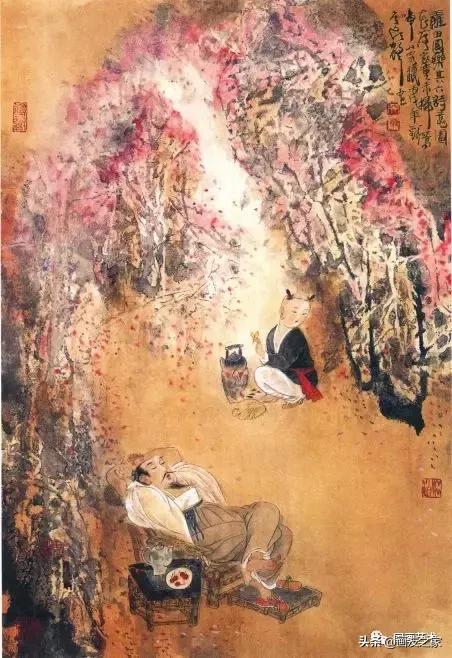 经典古诗词国画好看,当唐诗遇上国画