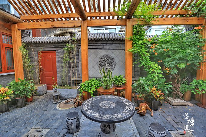 老北京胡同可以做饭的民宿,胡同巷子民宿