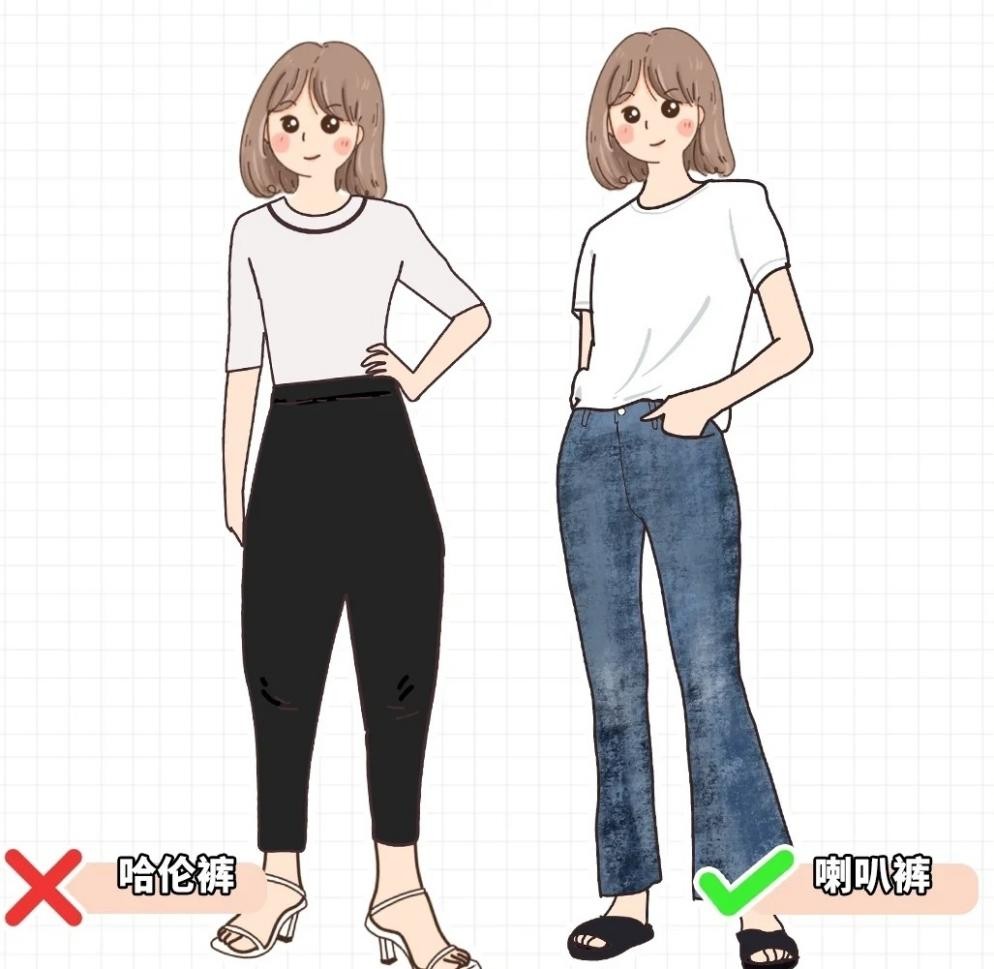 腿不直穿什么好看,腿不直的女生穿衣技巧