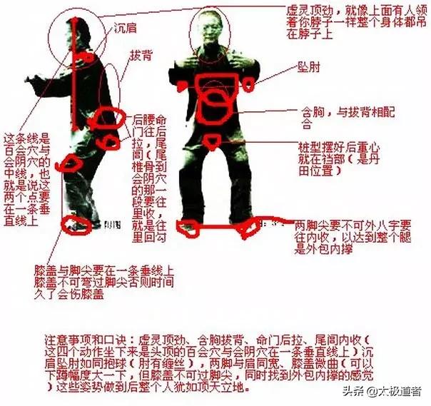 太极桩功的要领与禁忌！