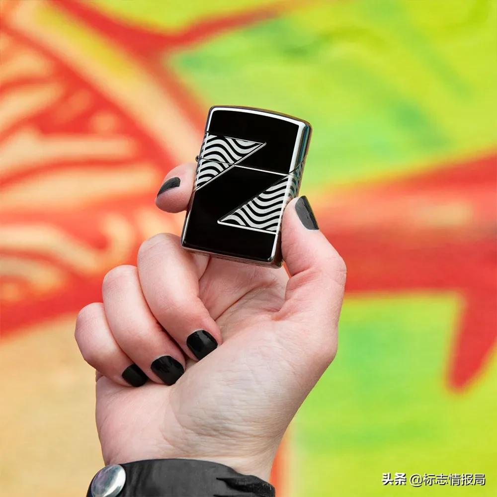 zippo有五个火焰logo,zippo60年代广告图案