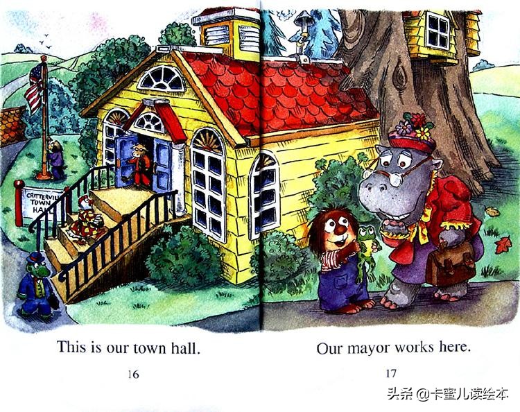 鎴戠殑灏忛晣缁樻湰鑻辨枃,thisismytown鑻辫