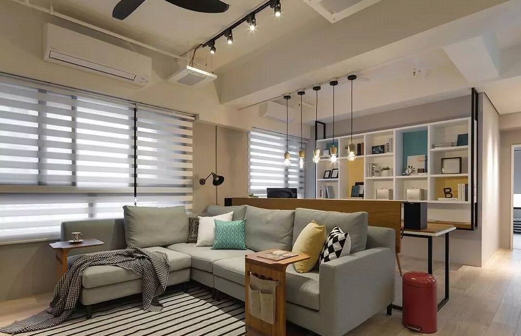 目前流行大客厅沙发不靠墙吗,沙发不靠墙的摆放效果图