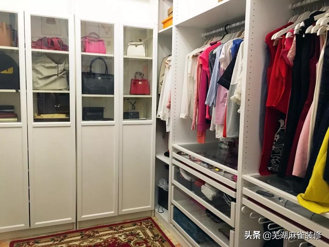 芜湖麻雀装饰30套案例告诉你，衣帽间怎么设计最好用