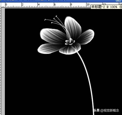 ps教程制作花海,用ps设计绚丽光影花朵图案教程