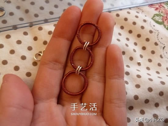 铜线手工制作手链,铜丝手链diy