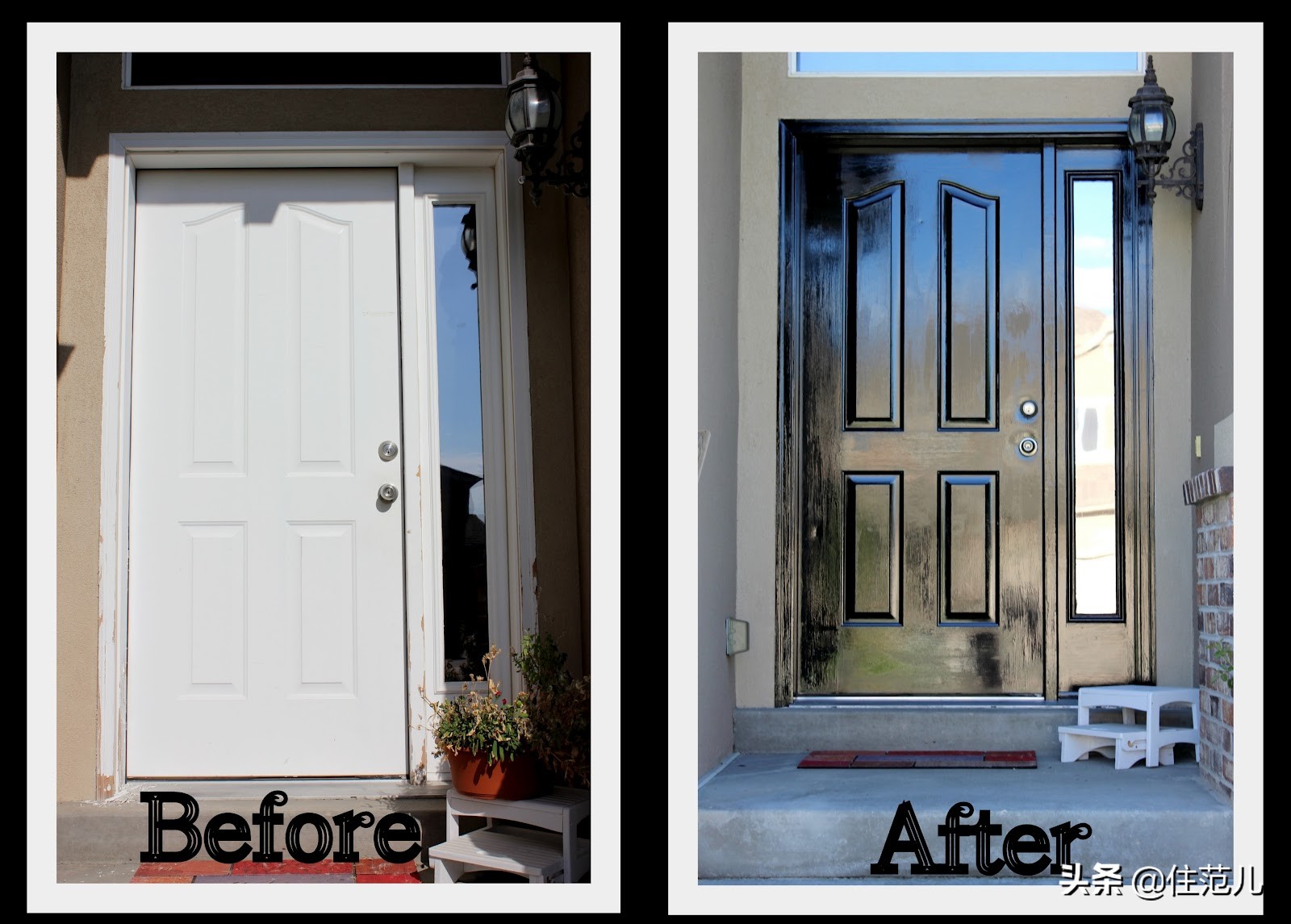 防盗门太丑了怎么处理,防盗门买回来太丑了