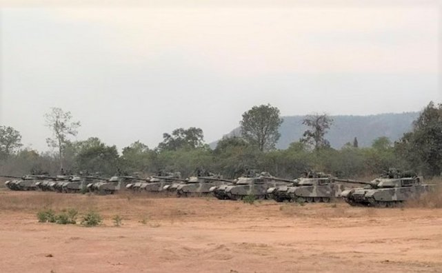 vt4主战坦克泰国买了多少辆,泰国进口中国的vt4坦克