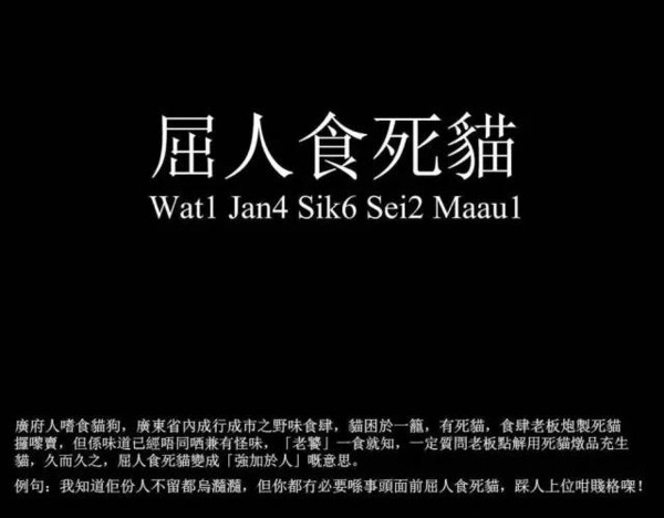 十级粤语广东话顺口溜,广东话俗语大汇编第一期