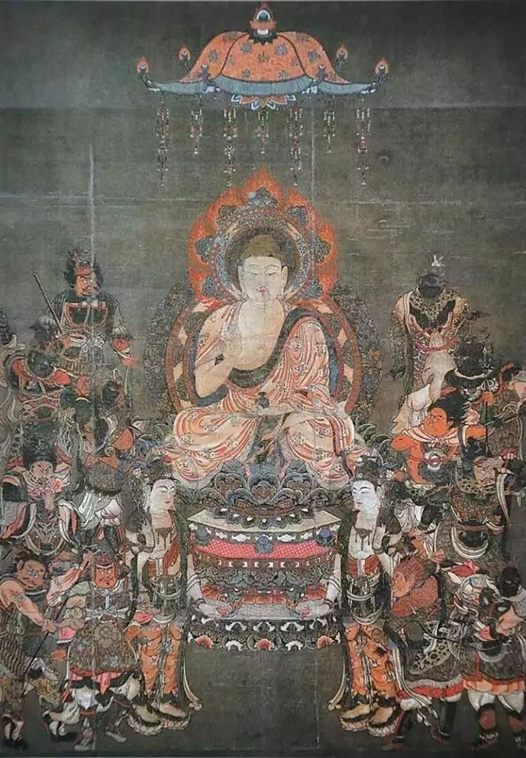 药师佛麾下的十二药叉神将,药师佛和十二药叉大将