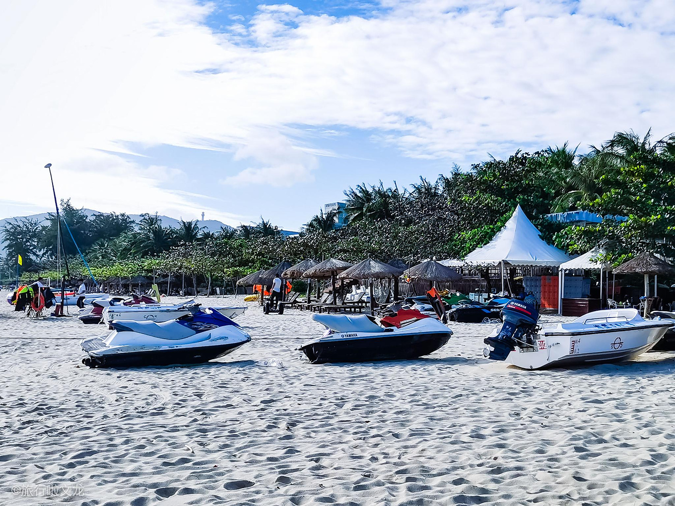 三亚的清晨和晚上,三亚的黄昏美不胜收