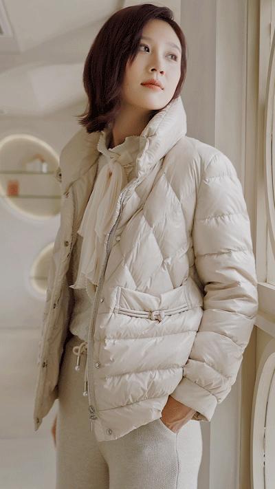 波司登鹅绒立领时装款,波司登鹅绒女装短款