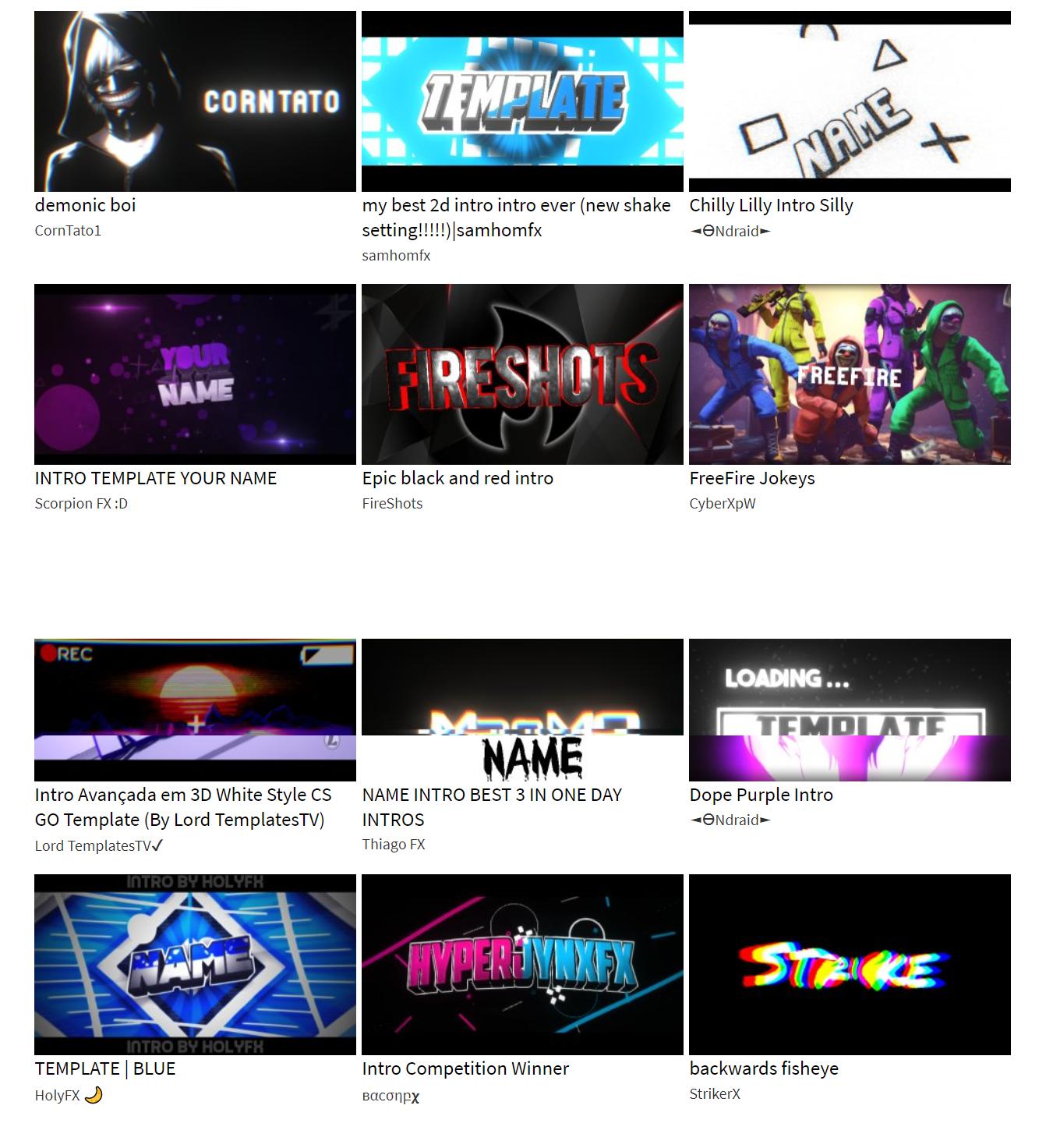 酷炫片头动画,炫酷片头动画