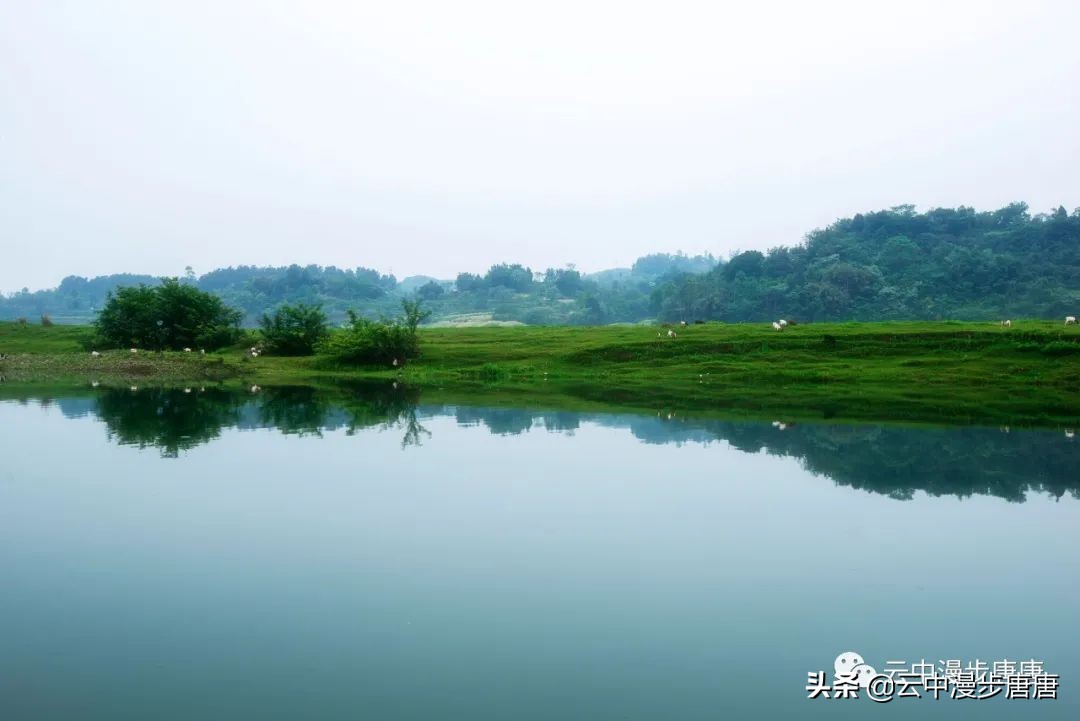 岳池坪滩风景区,行走的风景岳池