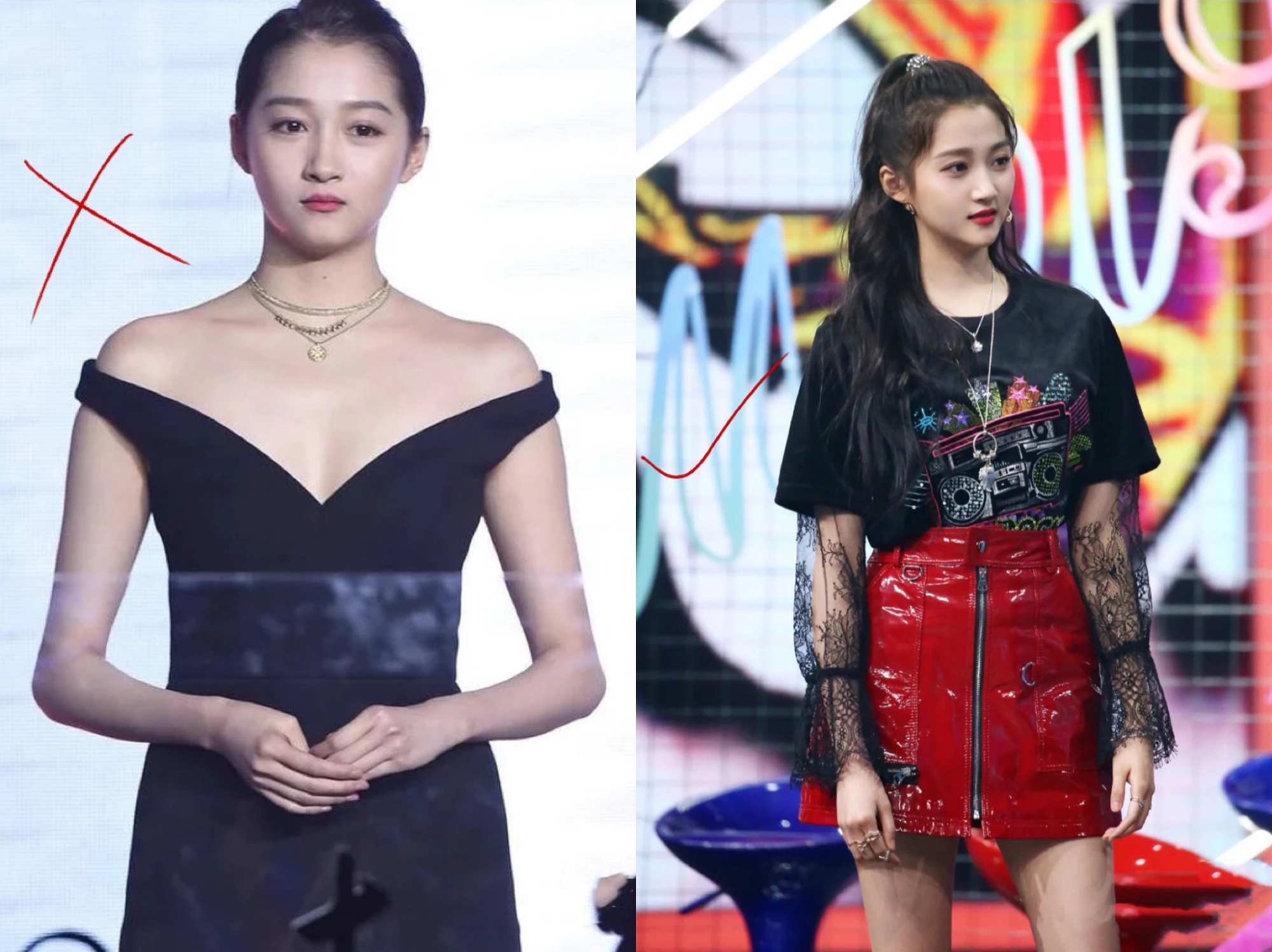 肩宽骨架大的女生怎么办,肩宽骨架大还胖女生上衣