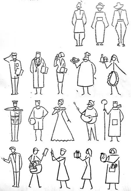 0基础学手绘动漫人物身体,绘画教程零基础画人物