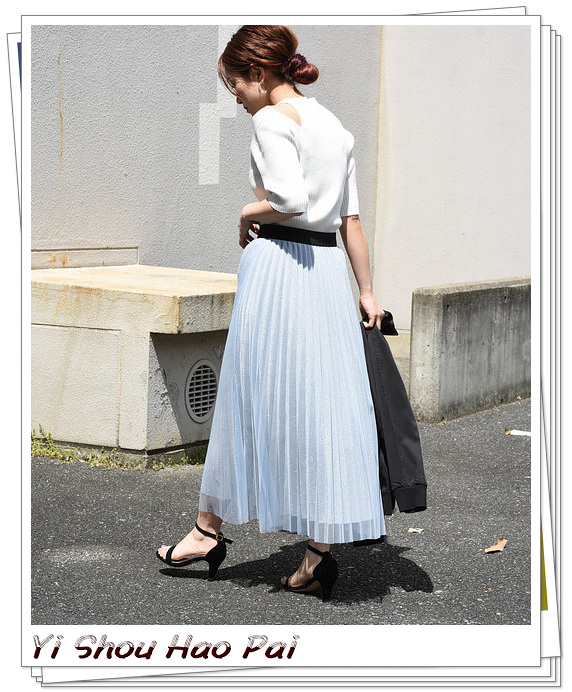 女生网纱裙穿搭技巧,夏天半身网纱裙的穿搭方法