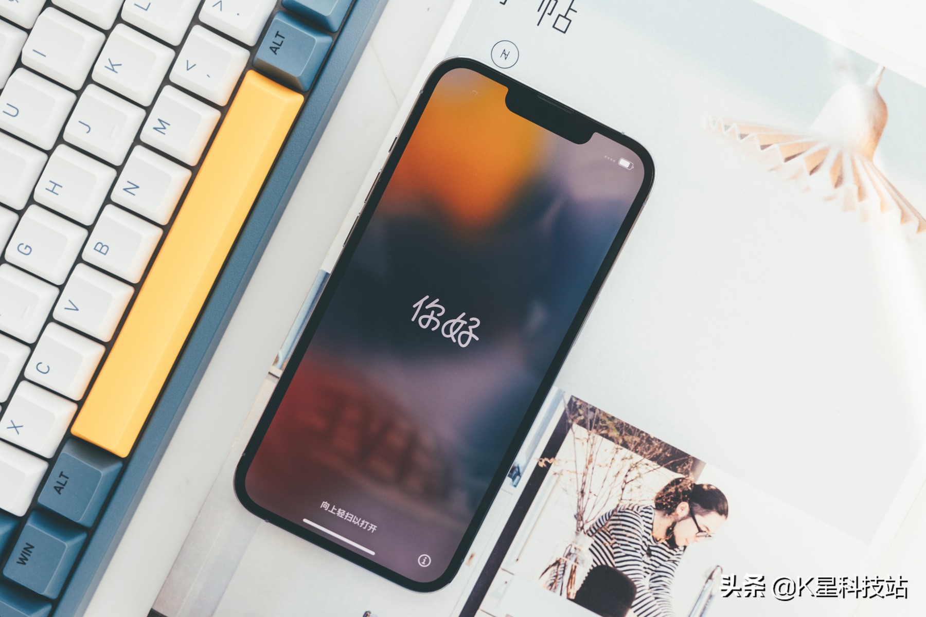 iphone13pro远峰蓝配透明壳,iphone13pro远峰蓝开箱