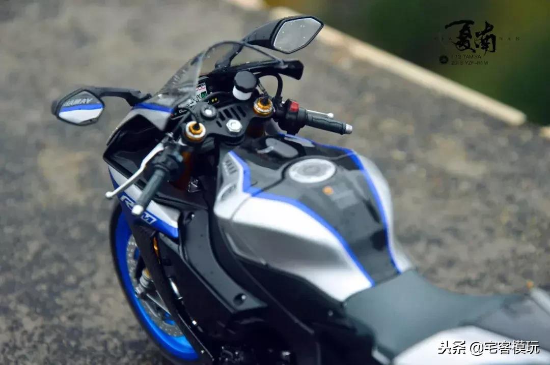 模型制作范例：田宫1:12雅马哈YZF-R1M,14133制作过程