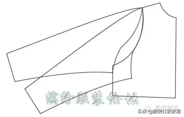 大海服装睡衣袖子裁剪教程,服装裁剪袖子教程大全