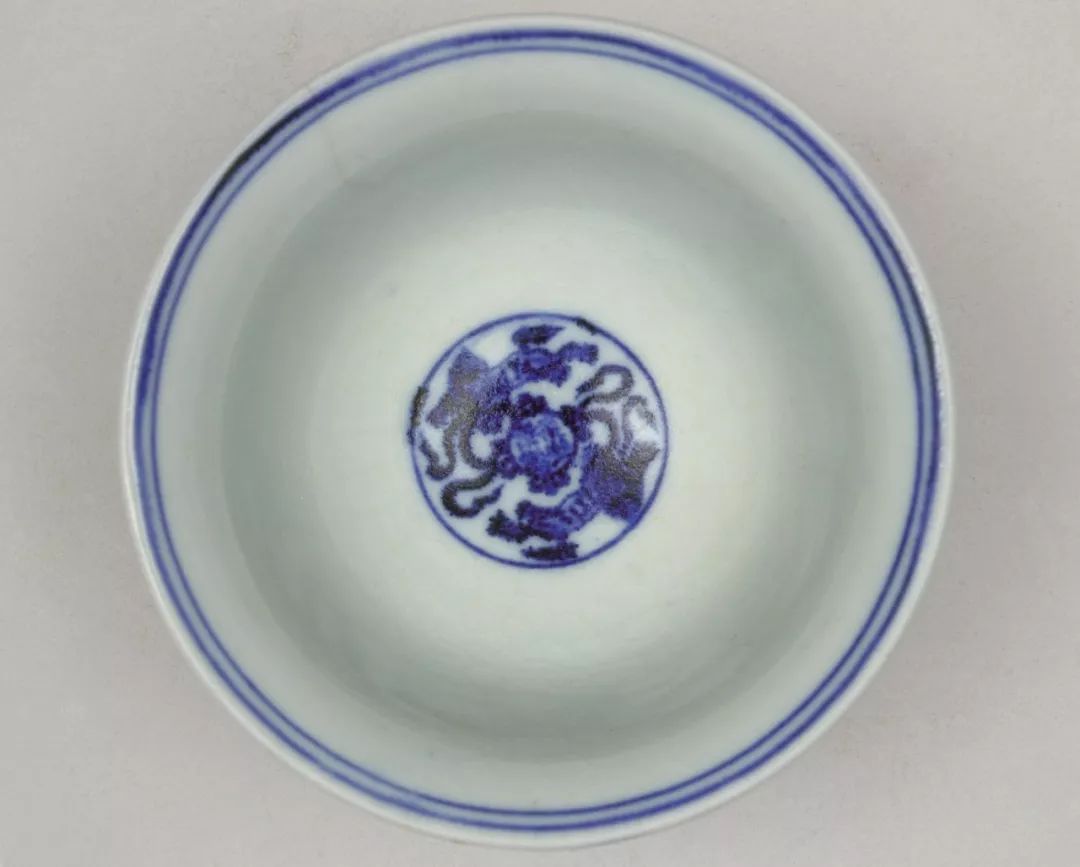 故宫永乐压手杯双狮纹真品,故宫博物院的永乐压手杯