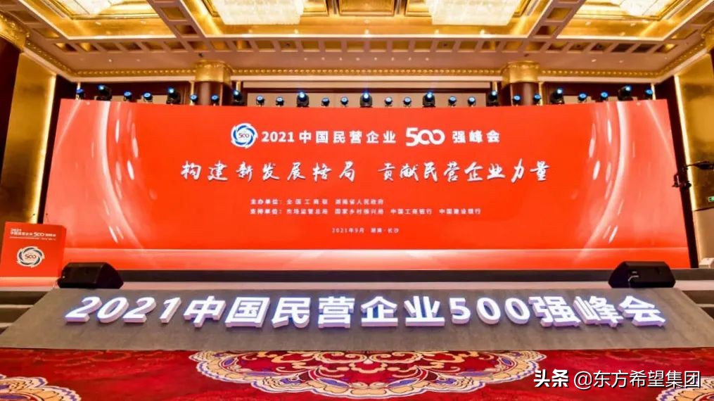 上海东方希望集团民营500强名单,东方希望集团在国家民营企业排名