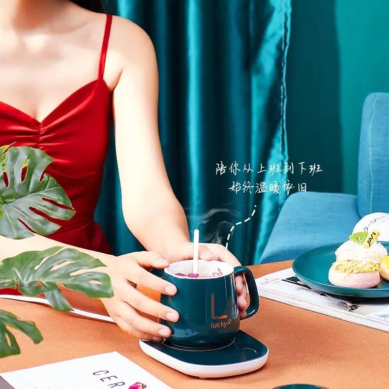 55度恒温暖暖杯,55度恒温可加热的暖暖杯