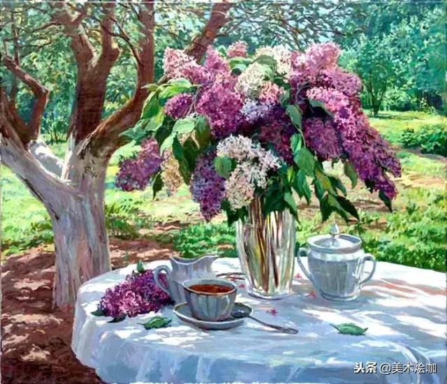 俄罗斯油画大师风景油画教程视频,俄罗斯维克多风景油画视频作品