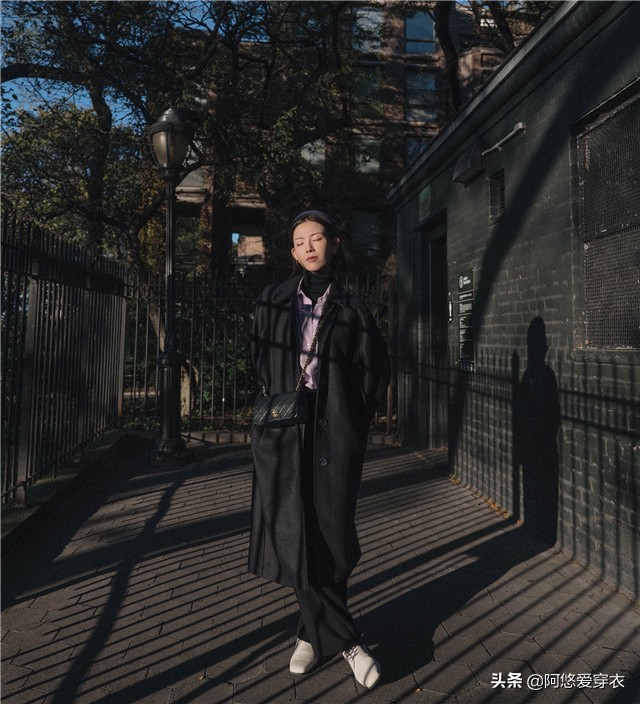 秋冬穿搭时髦又保暖的外套,长款外套怎么搭配好看保暖